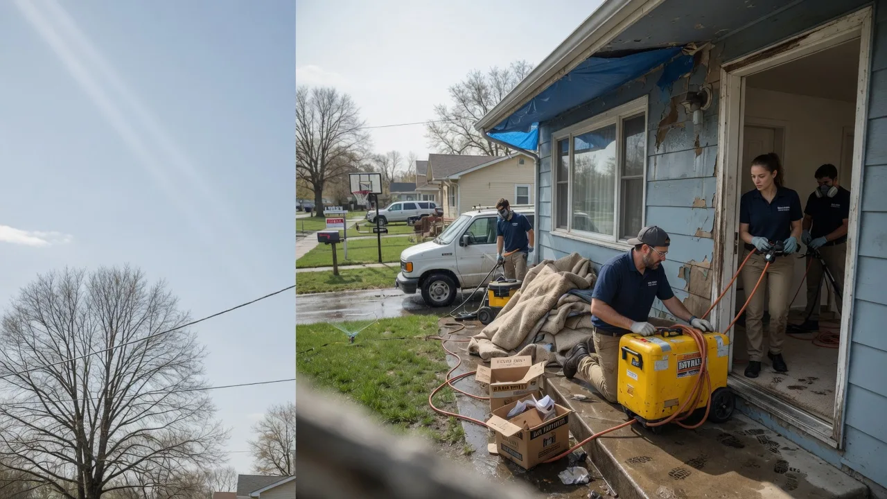 Basement Flood Cleanup in Prairie Du Chien, WI near me